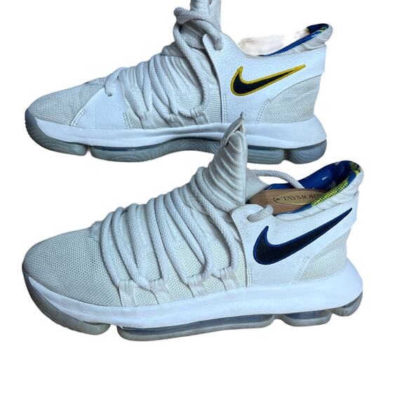 Nike Sneakers Shoes Boys US 6.5Y Zoom KD Warriors AJ 7781-101 - Picture 3 of 12